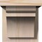 Ekena Millwork Yorktown Smooth Corbel w/Backplate, Douglas Fir, 7 1/2"W x 8"D x 8"H COR08X08X08YOR01SDF - alternate 4